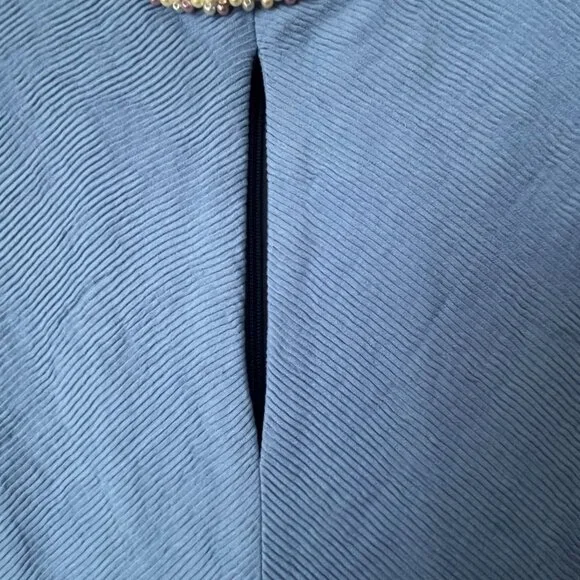 Sandro Light Blue Dress - Picture 5 of 11